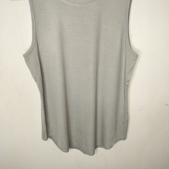 Tahari Tank Top Ribbed Soft Stretch Knit Modal - Picture 3 of 8